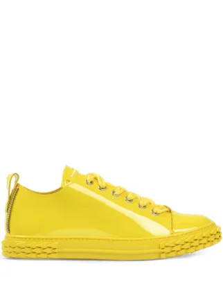 yellow giuseppe sneakers