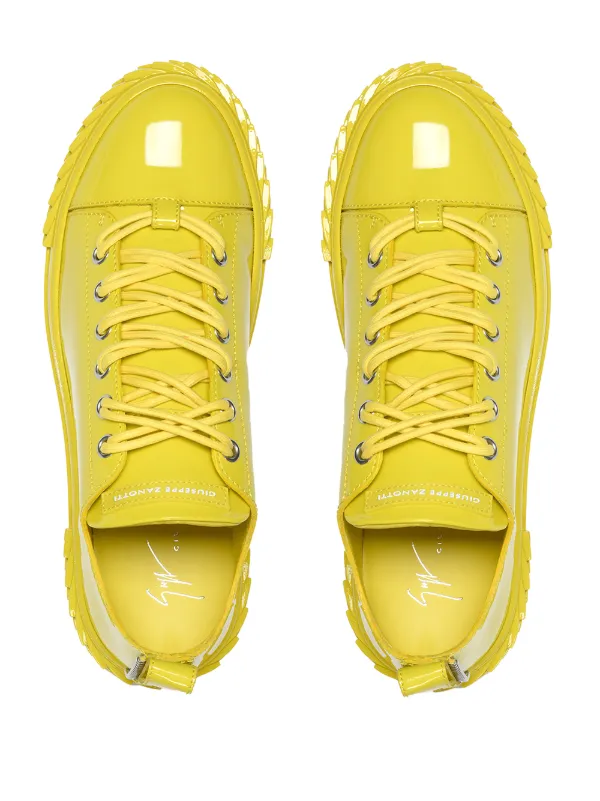 yellow giuseppe sneakers