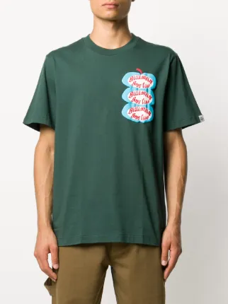 Apple graphic-print cotton T-shirt展示图