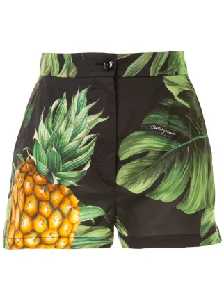 Dolce \u0026 Gabbana cotton pineapple print 