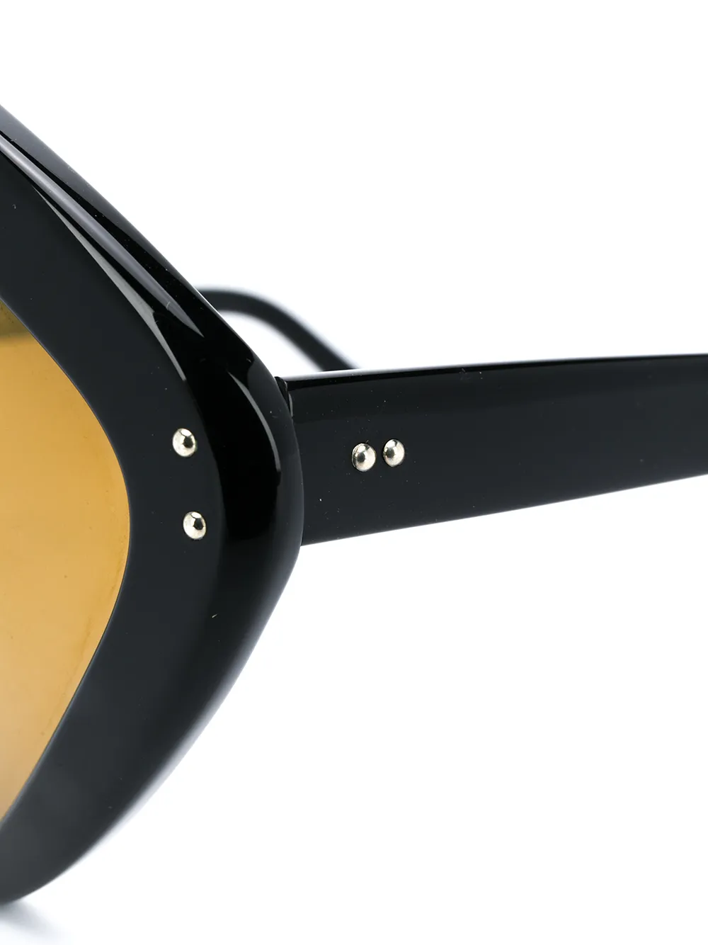 Cutler & Gross Zonnebril met oversized montuur Zwart