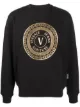 الصورة 1 من Versace Jeans Couture كنزة بشعار الماركة ميتاليك