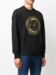 Versace Jeans Couture كنزة بشعار الماركة ميتاليك