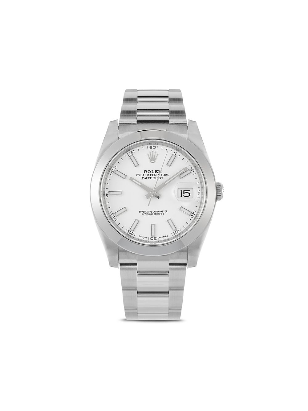 фото Rolex наручные часы oyster perpetual datejust 41 мм pre-owned