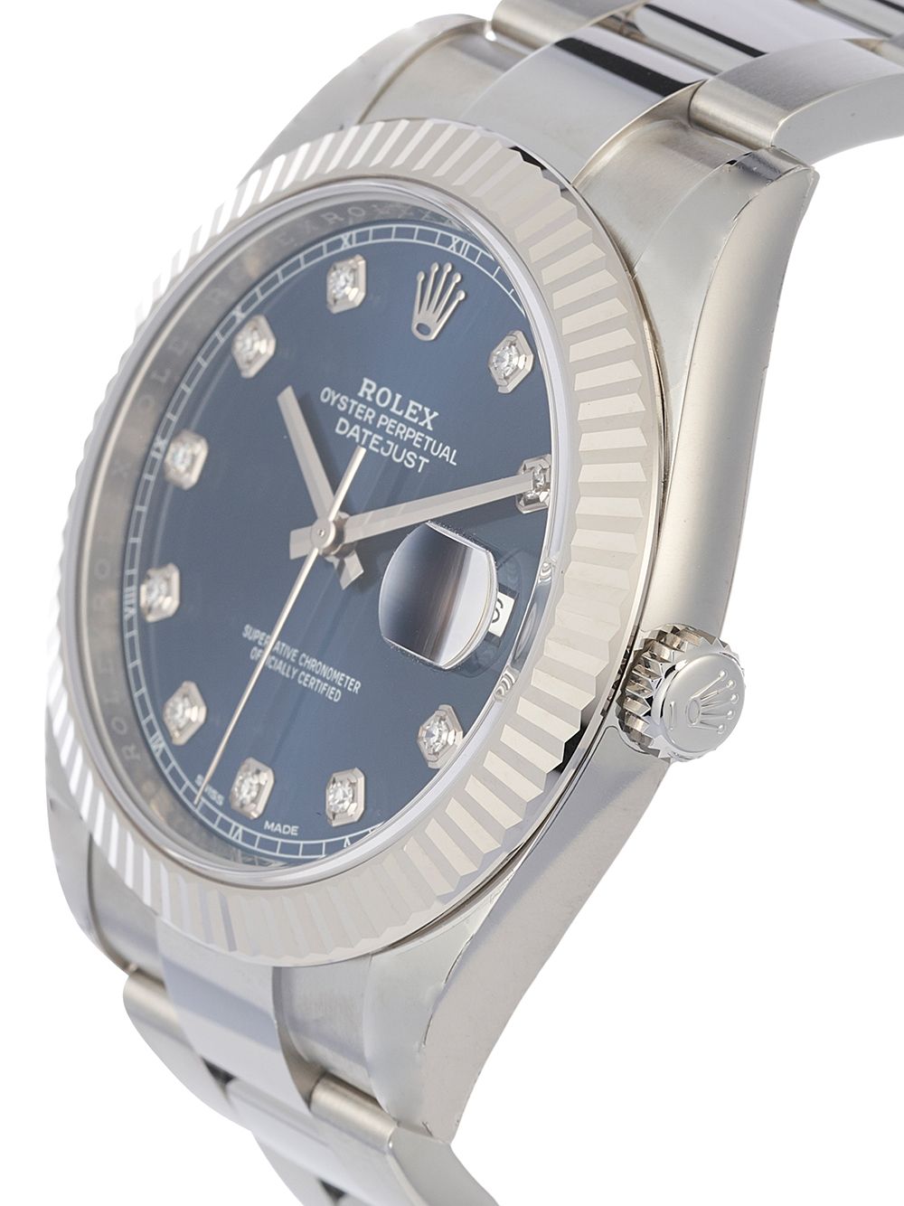 фото Rolex наручные часы oyster perpetual datejust 41 мм pre-owned