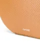 Cafuné Egg textured leather clutch
