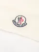Moncler logo patch scarf