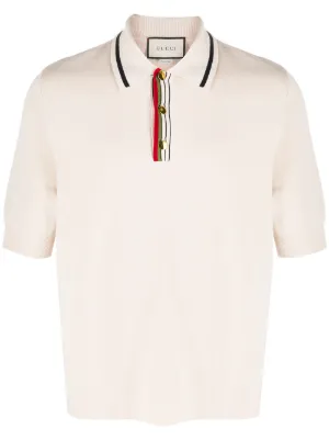 gucci polo beige