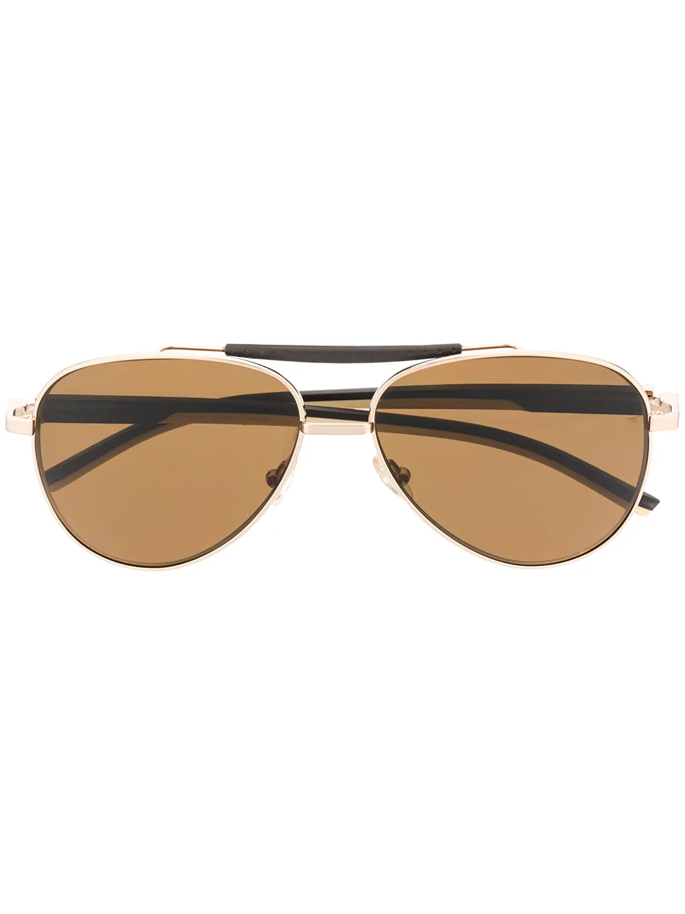 TAG Heuer aviator-frame sunglasses | Gold | Image 1
