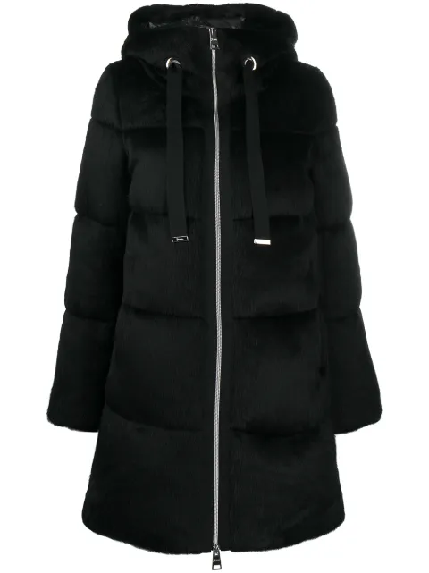 Herno mid-length puffer jacket