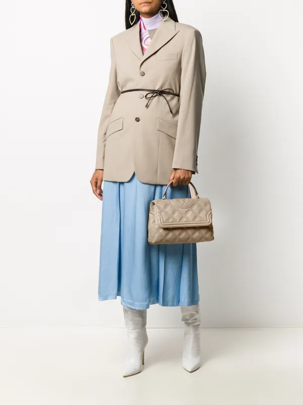 tory burch top handle fleming