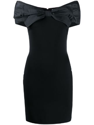 klient hældning endelse RED Valentino bow-detail Fitted Mini Dress - Farfetch
