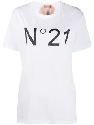 N°21 - N°21 ロゴ　Tシャツ N°21 N21 numero ventuno ヌメロヴェントゥーノ Tシャツ 長袖