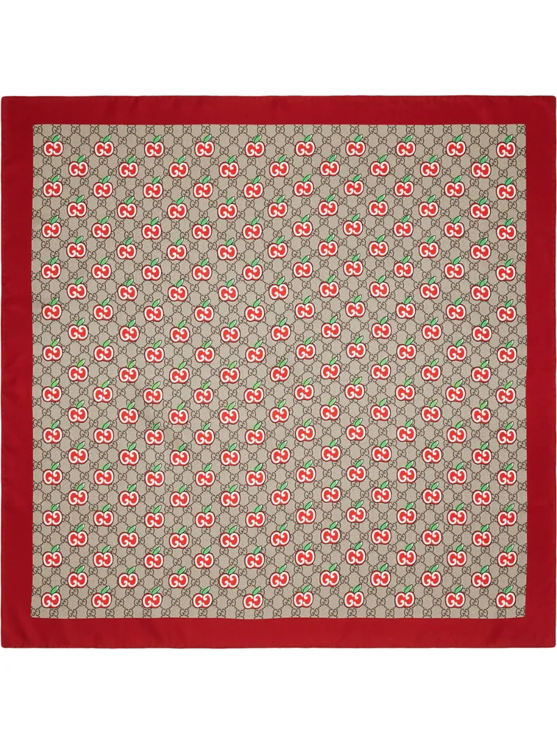 GUCCI CHINESE VALENTINE'S DAY SCARF
