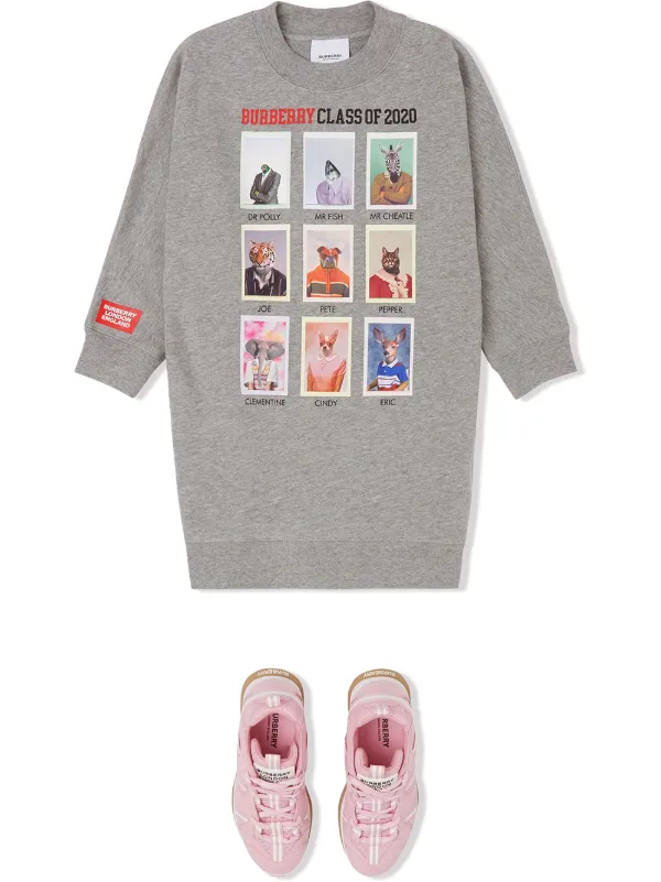 burberry sweater kids pink