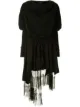 Image 1 of Goen.J lace trim layered dress
