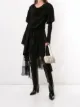 Image 2 of Goen.J lace trim layered dress