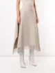 Goen.J knitted frayed skirt