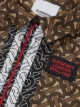 Burberry Kids قميص بطبعة مونوغرام وخطوط