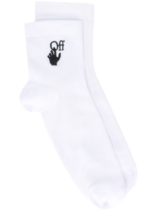 Diplomat Underlegen behagelig Off-White Hand Logo Socks - Farfetch