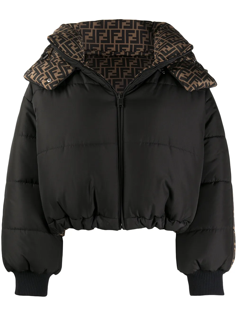 Fendi 'FF' Daunenjacke eAgF8 LEJ3g Fendi 'FF' Daunenjacke eAgF8 LEJ3g