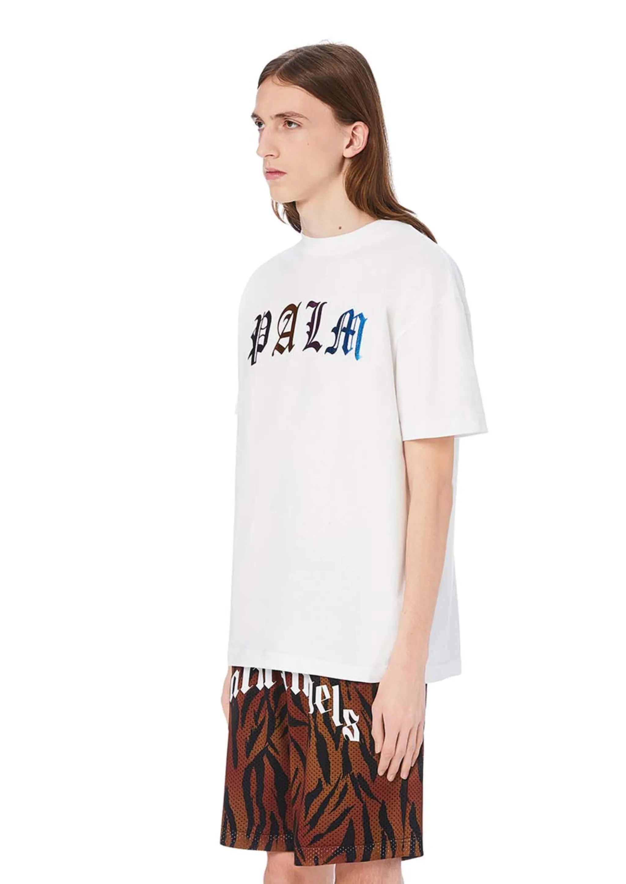 GOTHIC S/S T-SHIRT - Palm Angels® Official