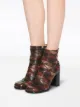 Miu Miu geometric pattern ankle boots