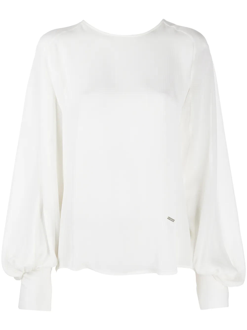 Click to view more detailed imagery on our partner's website Dsquared2 Blouson-sleeve Blouse In White