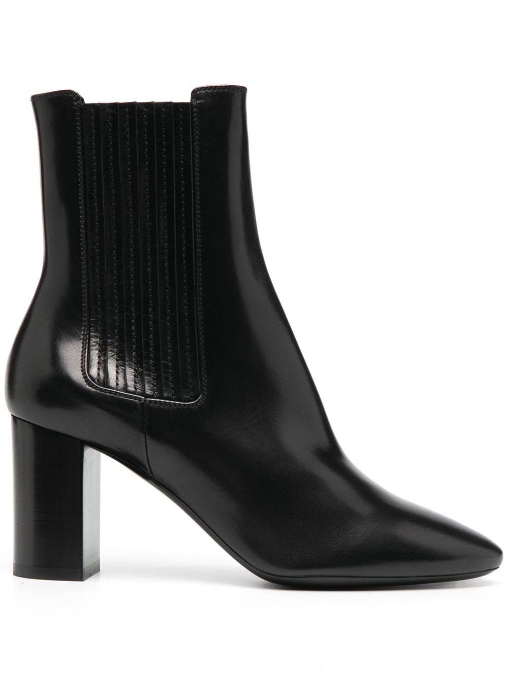 

Saint Laurent botines con puntera en punta - Negro