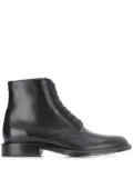 Saint Laurent Army laced ankle boots - Black