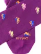 Etro ribbed knit logo socks