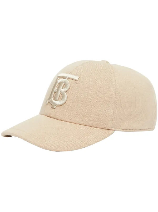 monogram motif baseball cap