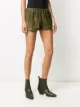 Saint Laurent suede mini shorts