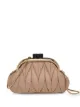 Image 1 of Miu Miu quilted nappa leather clutch