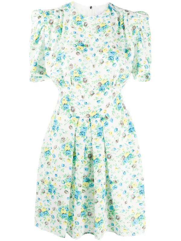 msgm floral dress