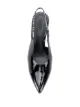 Versace Jeans Couture pointed pantent mules