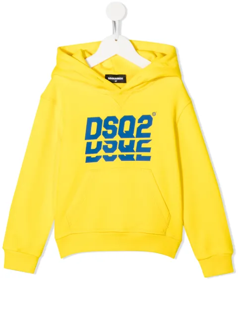 DSQUARED2 KIDS logo print hoodie