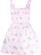 Image 1 of Natasha Zinko illustration print skater dress