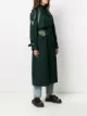 Kenzo bi-colour belted trench coat