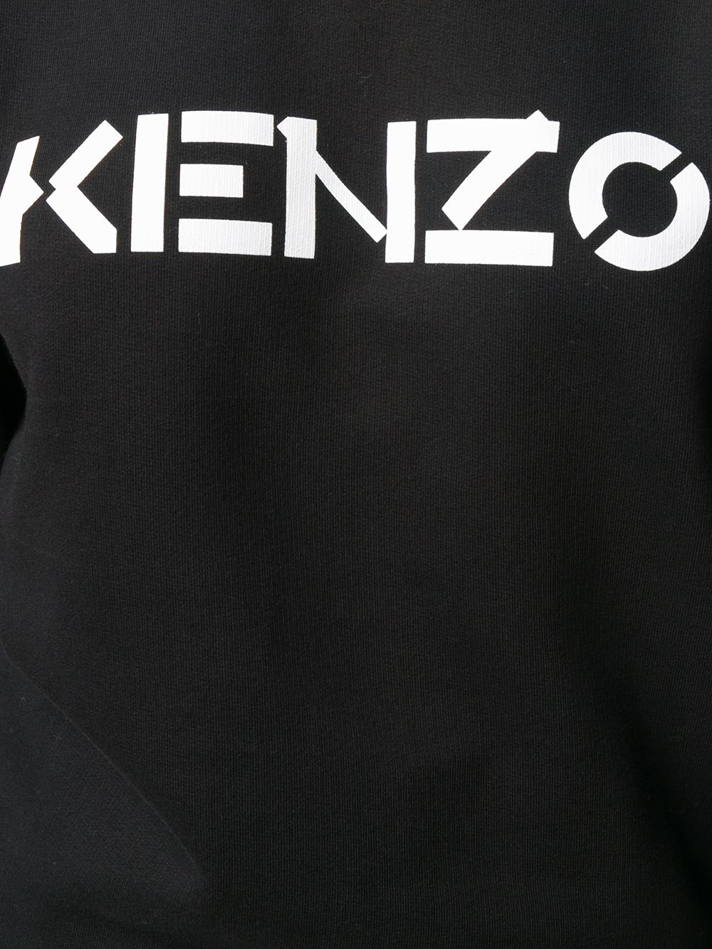 Kenzo Logo Print Sweatshirt - Farfetch