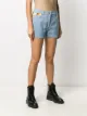 Versace baroque pattern detail shorts