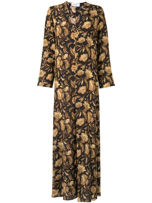 hibiscus maxi dress