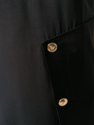 sleeveless button-detail dress展示图