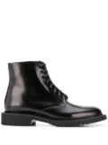Saint Laurent Army lace-up boots - Black