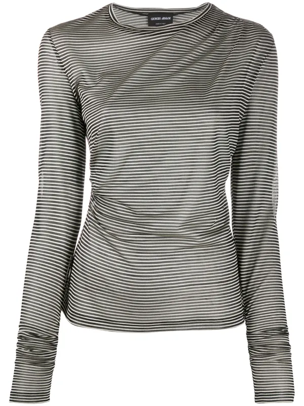 giorgio armani long sleeve t shirt