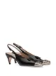 Image 2 of Miu Miu spiked toe cap slingback pumps