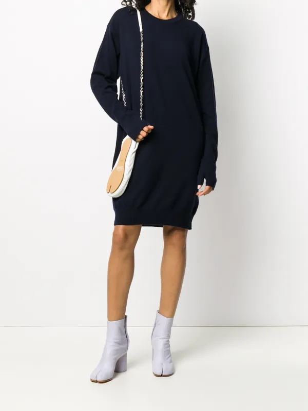 Knitted cashmere dress clearance