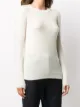 Agnona textured crew neck jumper