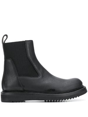 rick owens mens wedge boots