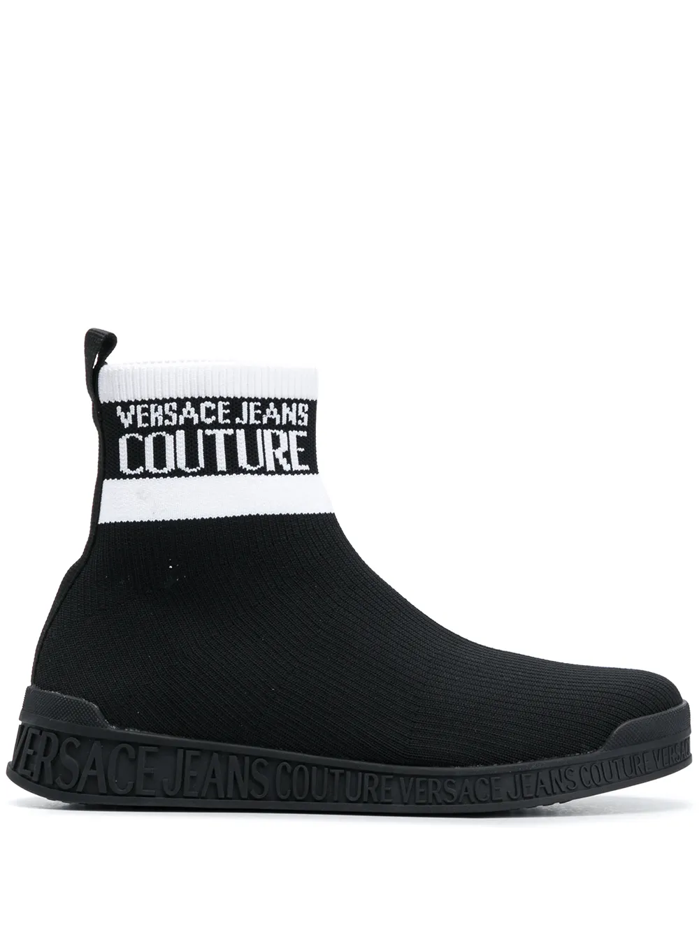 versace jeans sock trainers